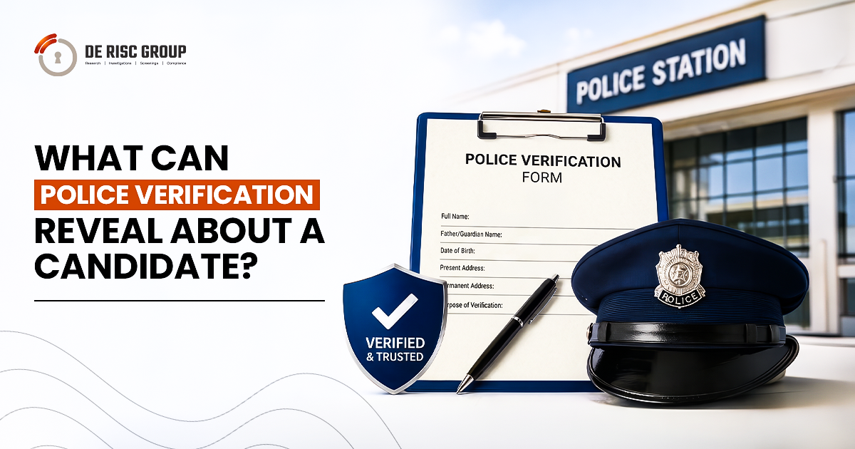 What Can Police Verification Reveal About a Candidate?